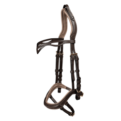 Waldhausen IJslands anatomisch hoofdstel Bruin / goudkleurig