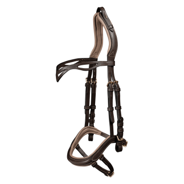Waldhausen IJslands anatomisch hoofdstel Bruin / goudkleurig