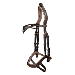 Waldhausen IJslands anatomisch hoofdstel Bruin / goudkleurig