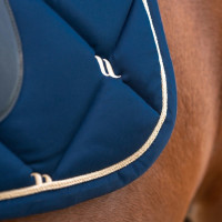Zadeldek Dressuur Night Collection Back On Track Edelblauw Zadeldek Dressuur Night Collection Back On Track Edelblauw