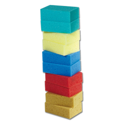 Multifunctionele spons Waldhausen Multicolor