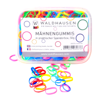 Waldhausen extra brede vlechtelastieken multicolor doos Multicolor Waldhausen extra brede vlechtelastieken multicolor doos Multicolor