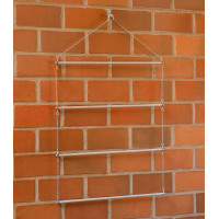 Ladder voor dekens Waldhausen metaal Metaal Zilver