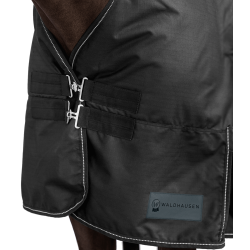 Waldhausen Nordic High Neck 200 g buitendeken Zwart