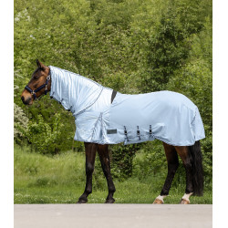 Waldhausen Protect anti-vliegen- en eczeemdeken Lichtblauw / nachtelijk blauw