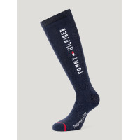 Tommy Hilfiger Equestrian Riga sokken Woestijnlucht Blauw