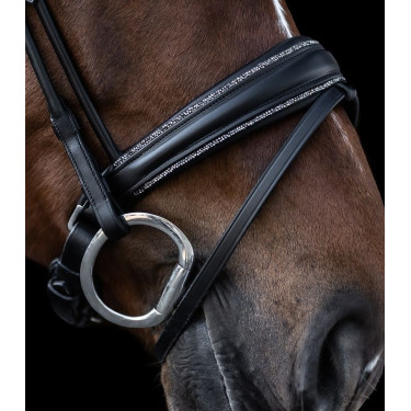 Hoofdstel Waldhausen S-Line Glamour Zwart