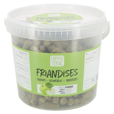Snoepjes voor paarden appelsmaak Hippotonic Snoepjes voor paarden appelsmaak Hippotonic