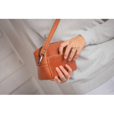 Pénélope Laly Gold Tas Goud / cognac Bruin