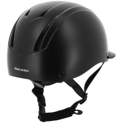 Rijhelm Riding World Topy Mat zwart Rijhelm Riding World Topy Mat zwart