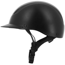 Rijhelm Riding World Topy Mat zwart Rijhelm Riding World Topy Mat zwart