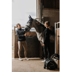 Bowlingtas Je t'aime Equithème Zwart Bowlingtas Je t'aime Equithème Zwart