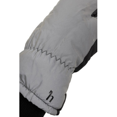 Reflecterende 3-vinger wanten Horze Reflecterend zilver Reflecterende 3-vinger wanten Horze Reflecterend zilver