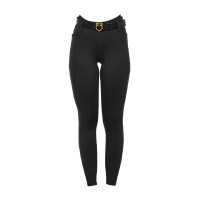 Meisjeslegging met hoge taille full grip met lusjes Equestro kinderen