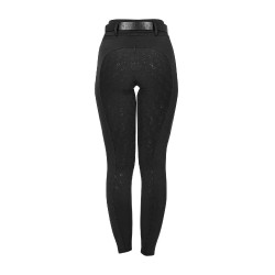 Meisjeslegging met hoge taille full grip met lusjes Equestro kinderen