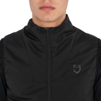 Herenbodywarmer Foldable Equestro lijn heren Zwart