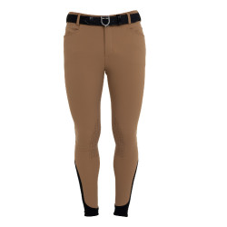 Heren rijbroek slim fit met kniegreep Equestro Heren rijbroek slim fit met kniegreep Equestro