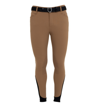 Heren rijbroek slim fit met kniegreep Equestro Heren rijbroek slim fit met kniegreep Equestro