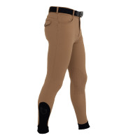 Heren rijbroek slim fit met kniegreep Equestro