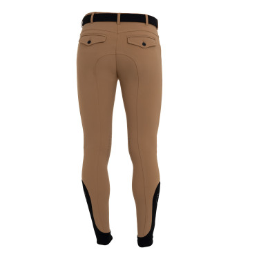 Heren rijbroek slim fit met kniegreep Equestro Heren rijbroek slim fit met kniegreep Equestro