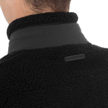 Heren bodywarmer van teddyfleece met borstzak Equestro Heren bodywarmer van teddyfleece met borstzak Equestro