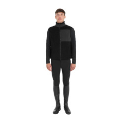 Heren bodywarmer van teddyfleece met borstzak Equestro Heren bodywarmer van teddyfleece met borstzak Equestro