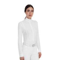 Dameswedstrijdpolo van wintertechnische stof Equestro dames Dameswedstrijdpolo van wintertechnische stof Equestro dames