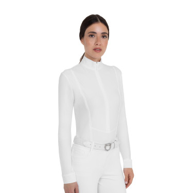 Dameswedstrijdpolo van wintertechnische stof Equestro dames Dameswedstrijdpolo van wintertechnische stof Equestro dames