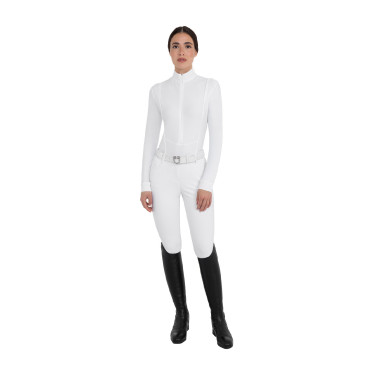 Dameswedstrijdpolo van wintertechnische stof Equestro dames Dameswedstrijdpolo van wintertechnische stof Equestro dames
