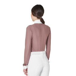 Dameswedstrijdpolo van wintertechnische stof Equestro dames
