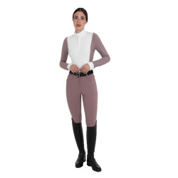 Damesbroek met hoge taille met kniegreep Equestro dames Damesbroek met hoge taille met kniegreep Equestro dames