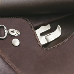 Selle Bates Caprilli Close Contact Hart Bruin