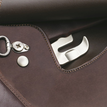 Selle Bates Caprilli Close Contact Hart Bruin