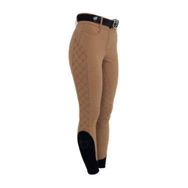 Damesbroek met hoge taille full grip monogram Equestro dames Damesbroek met hoge taille full grip monogram Equestro dames