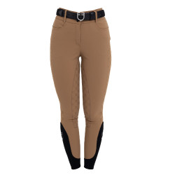 Damesbroek met hoge taille full grip monogram Equestro dames Damesbroek met hoge taille full grip monogram Equestro dames
