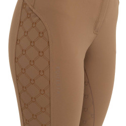 Damesbroek met hoge taille full grip monogram Equestro dames Damesbroek met hoge taille full grip monogram Equestro dames