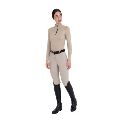 Damesbroek full grip met hoge taille in bi-stretch technische stof Equestro dames