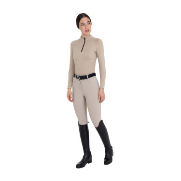 Damesbroek full grip met hoge taille in bi-stretch technische stof Equestro dames