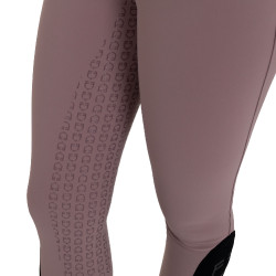 Damesbroek full grip met hoge taille in bi-stretch technische stof Equestro dames Gewei Beige
