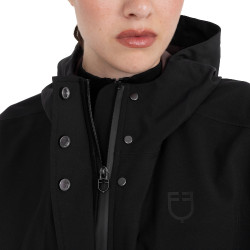 Dames regenbestendige technische cape Equestro Dames regenbestendige technische cape Equestro