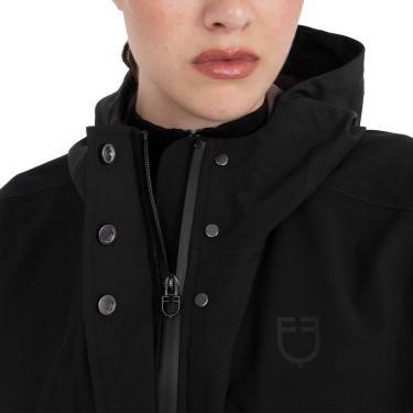 Dames regenbestendige technische cape Equestro Dames regenbestendige technische cape Equestro
