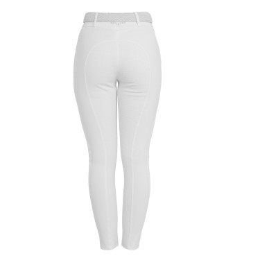 Damesbroek met hoge taille full grip met strass Equestro dames Damesbroek met hoge taille full grip met strass Equestro dames