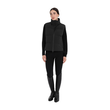 Dames bodywarmer met hoge kraag Equestro Dames bodywarmer met hoge kraag Equestro