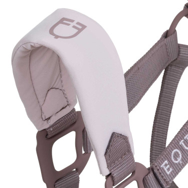 Technische halster met dubbele verstelling en rubber beklede gespen Equestro Gewei / gevilt violet Technische halster met dubbele verstelling en rubber beklede gespen Equestro Gewei / gevilt violet