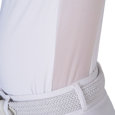 Wedstrijdpolo voor meisjes met micromesh-inzetten Equestro kinderen