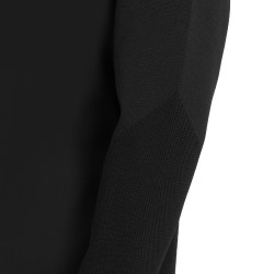 Heren crewneck technische sweater met micro mesh inzetstukken Equestro Heren crewneck technische sweater met micro mesh inzetstukken Equestro