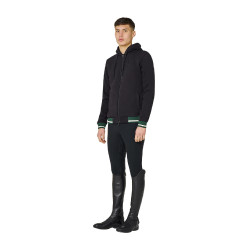 Herenhoodie met ritssluiting Equestro heren