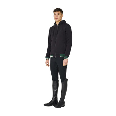 Herenhoodie met ritssluiting Equestro heren