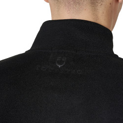 Herenfleece met hoge kraag van fleece met driekwart ritssluiting Equestro heren