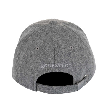 Unisex baseballpet van wol Equestro